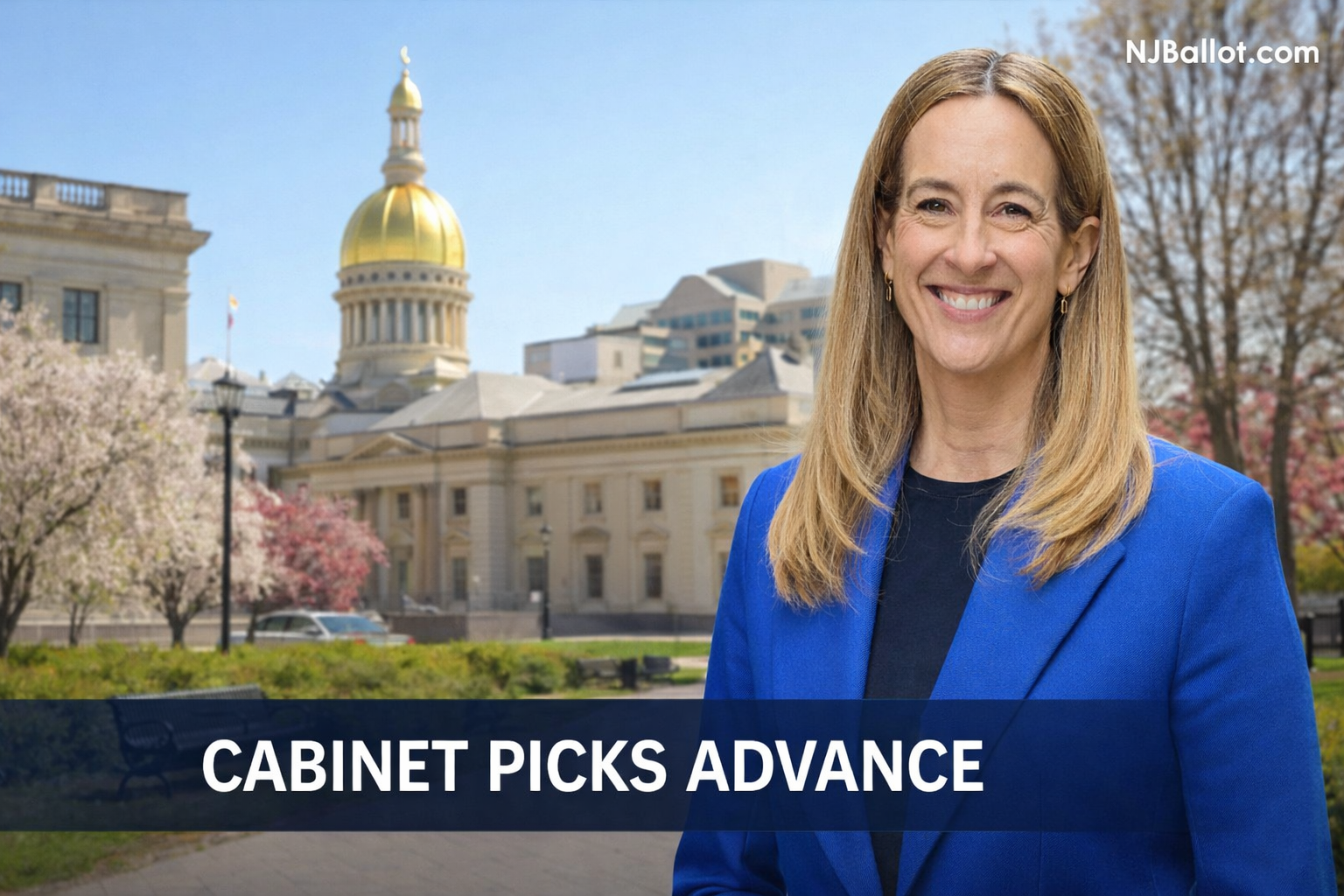 NJ Sherrill Cabinet Picks Jain and Washington Clear Senate Hurdle