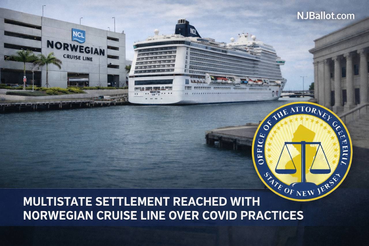 New Jersey Among States Reaching Settlement With Norwegian Cruise Line Over COVID Refund Practices