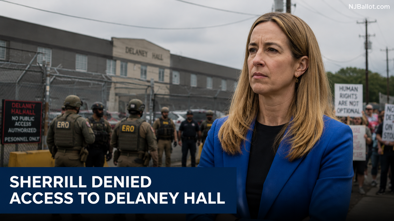Sherrill Denied Access to Delaney Hall As Hunger Strike Enters Sixth Day
