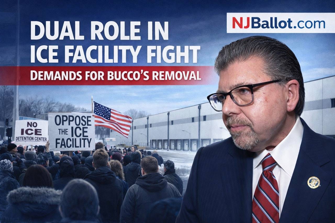 NJ Senator Bucco Faces Removal Demand Over Dual Role in ICE Facility Fight