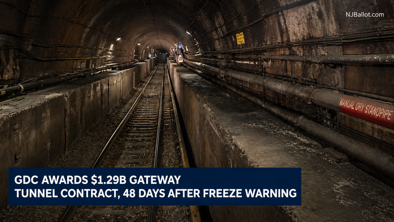 GDC Awards $1.29B Gateway Tunnel Contract, 48 Days After Funding Freeze Warning