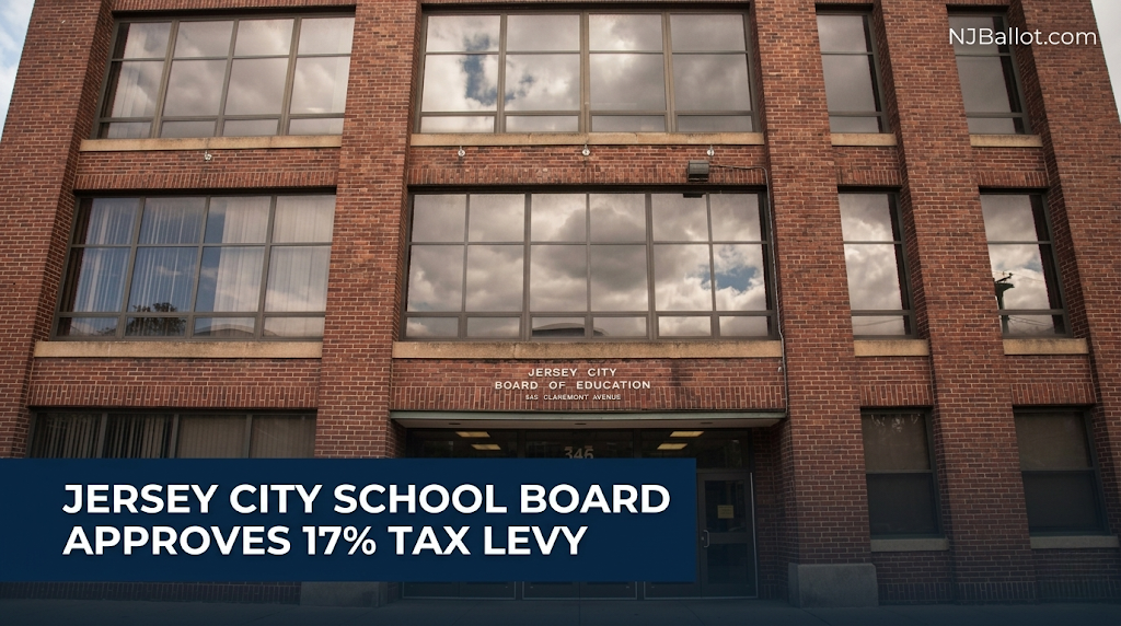 Jersey City School Board Approves 17% Tax Levy Amid $74M Aid Loss