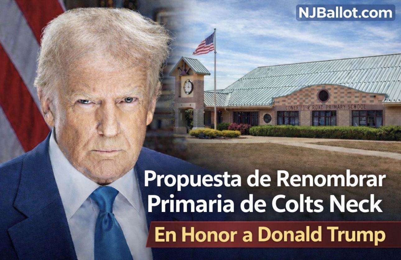Propuesta para Renombrar Escuela Primaria de Colts Neck en Honor a Donald Trump