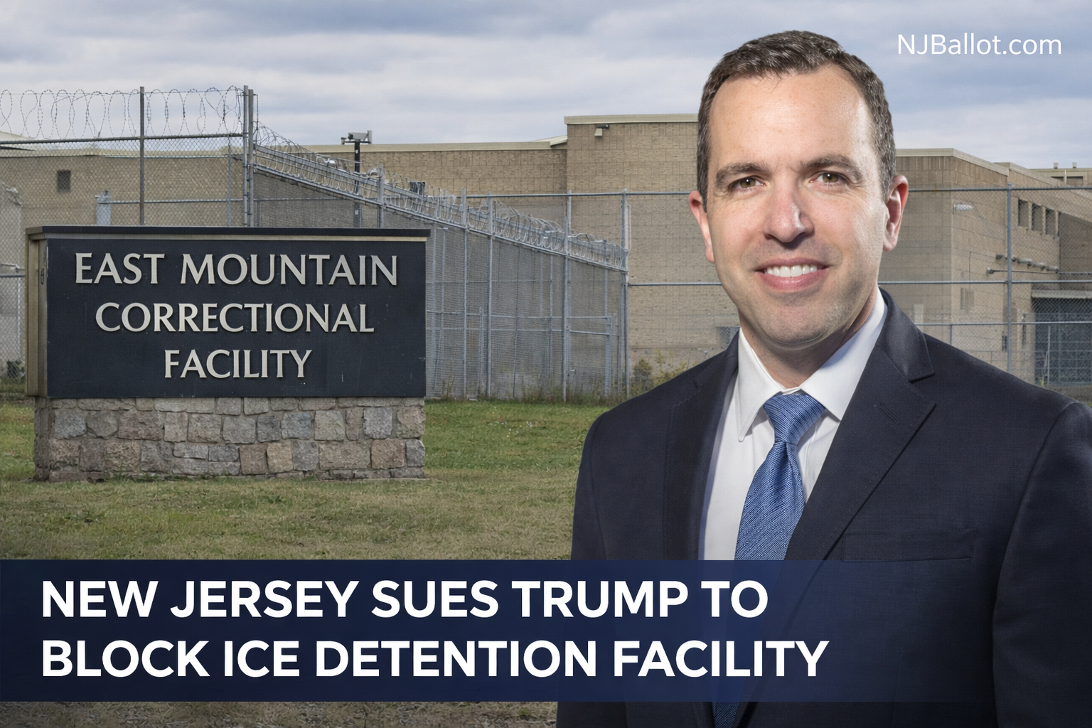 NJ Sues Trump to Block Morris County ICE Detention Facility