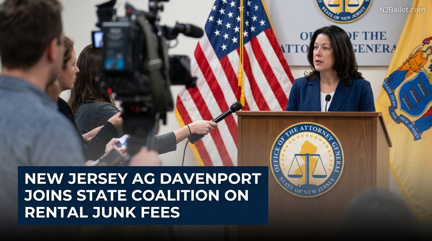 New Jersey AG Davenport Joins State Coalition on Rental Junk Fees
