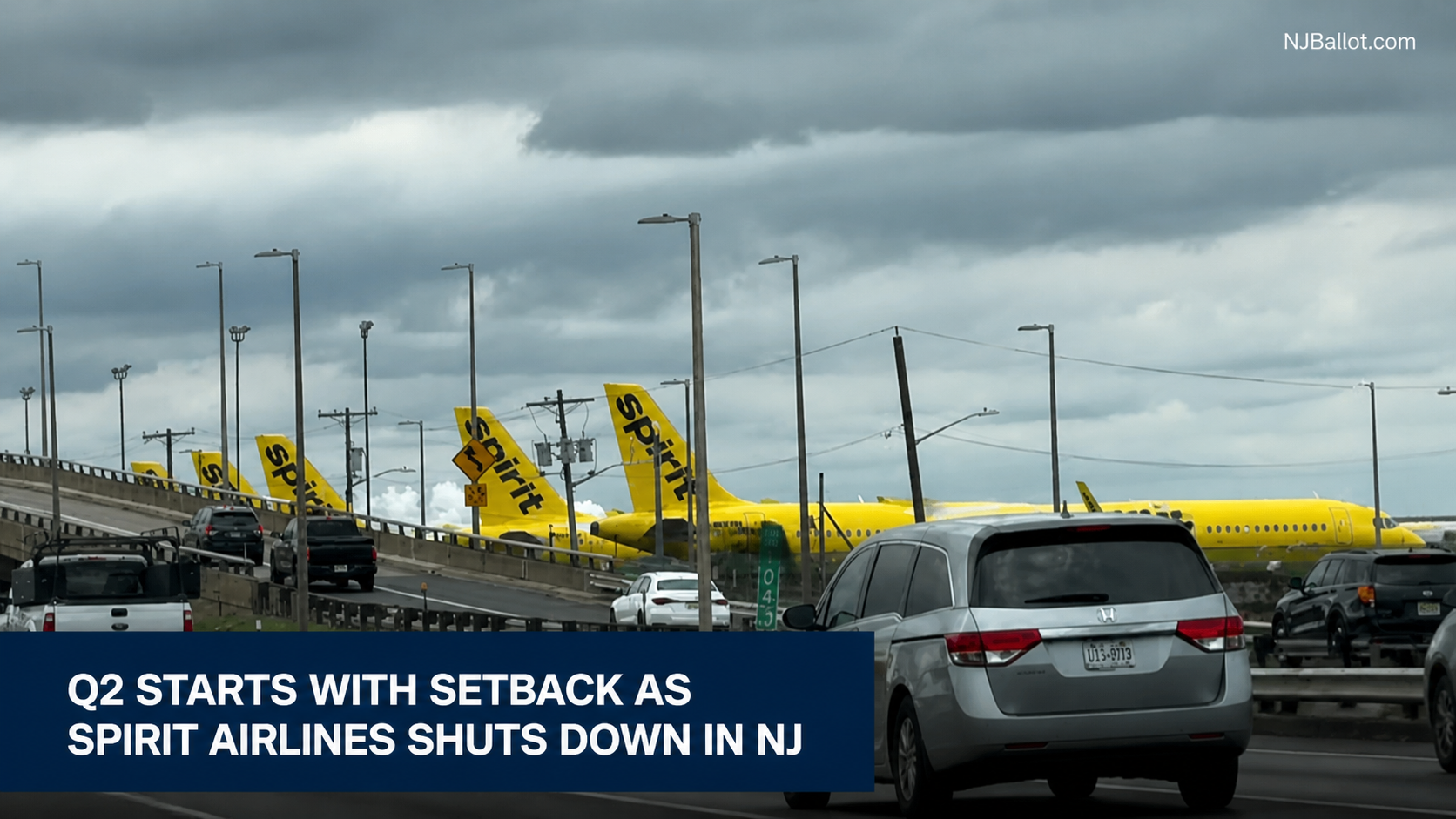 After Q1 Layoffs, Q2 Opens With Another Blow: Spirit Airlines Shutdown Hits New Jersey