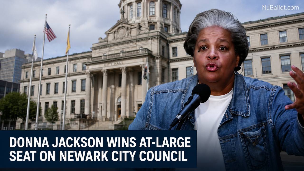 Independent Donna Jackson Wins Open Newark At-Large Seat