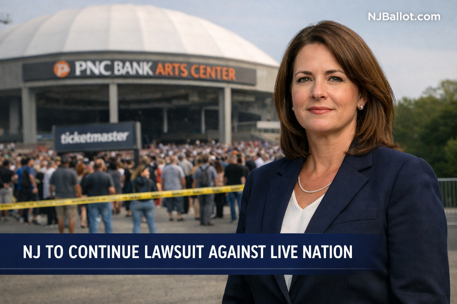 NJ AG Davenport Continues Live Nation Suit After DOJ Settlement