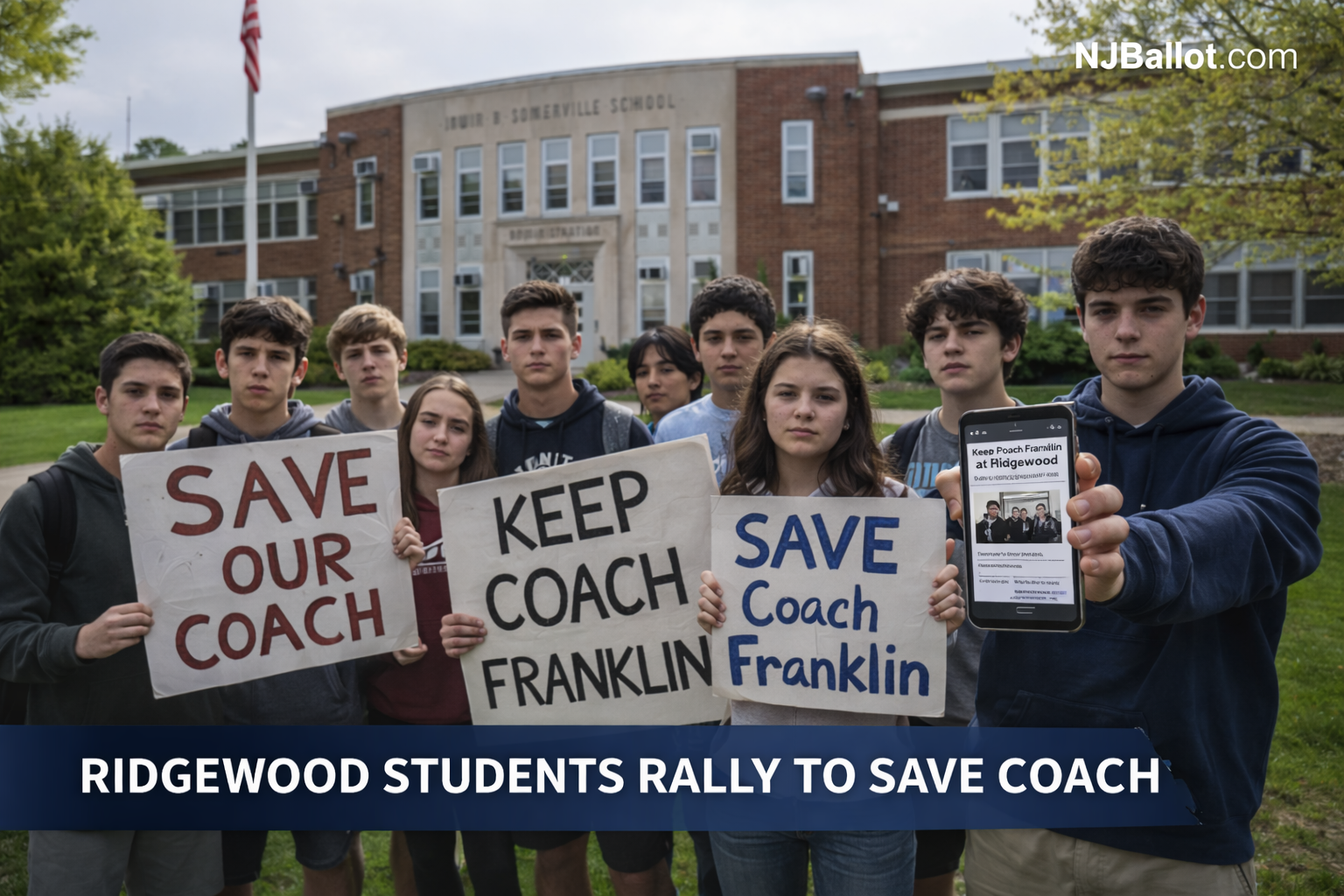 Ridgewood Students Rally to Save Coach as Budget Cuts Force Layoffs Across New Jersey