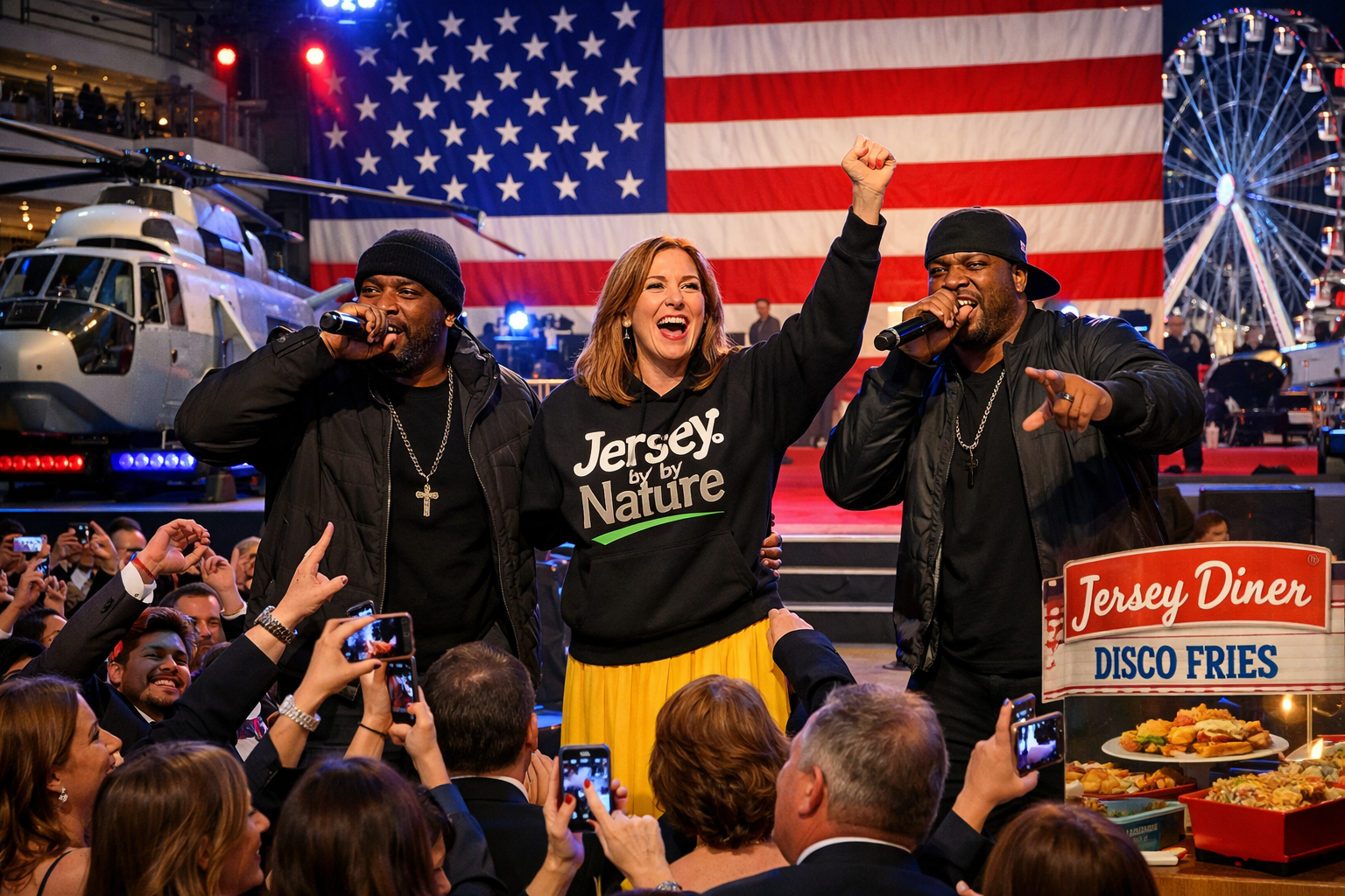 Inside Mikie Sherrill's Inaugural Ball at American Dream: Disco Fries, Naughty by Nature, and a Break With Tradition