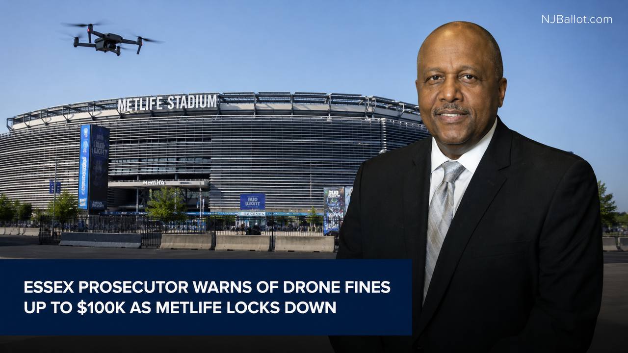 Essex Prosecutor Warns of Drone Fines Up to $100K as MetLife Locks Down for World Cup