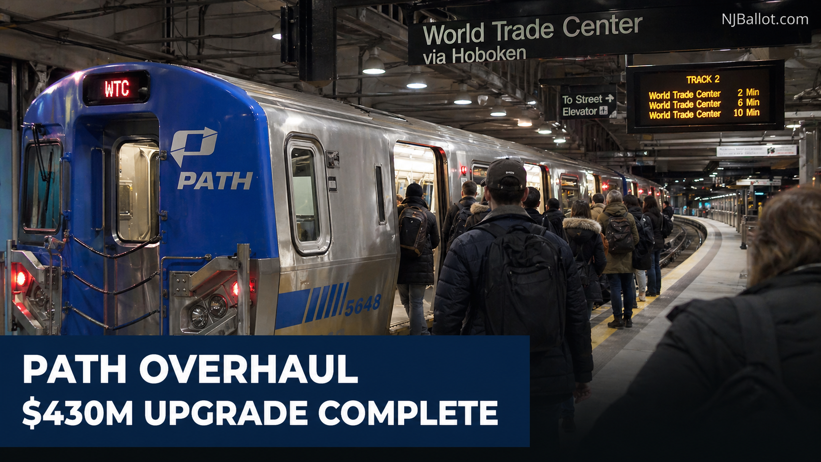 PATH Wraps $430M Overhaul as Ridership Surges, Labor and Local Voice Stay Silent